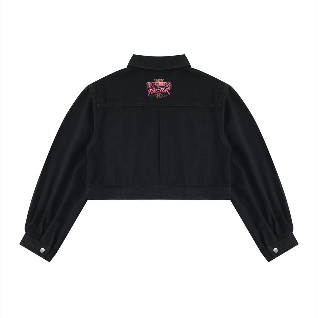 Women’s Crop Denim Jacket