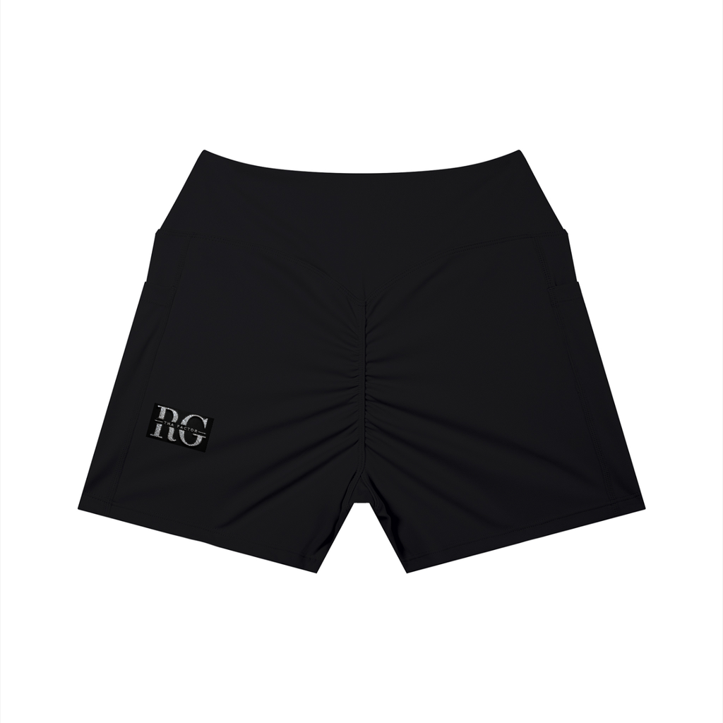 Women’s High Rise Pocket Yoga Shorts