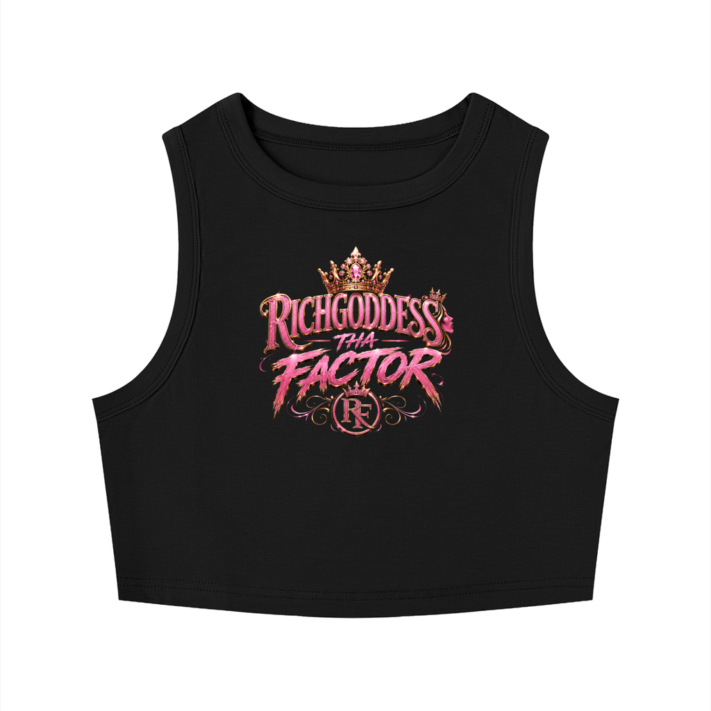 Women's Tight Crewneck Crop Tank Top