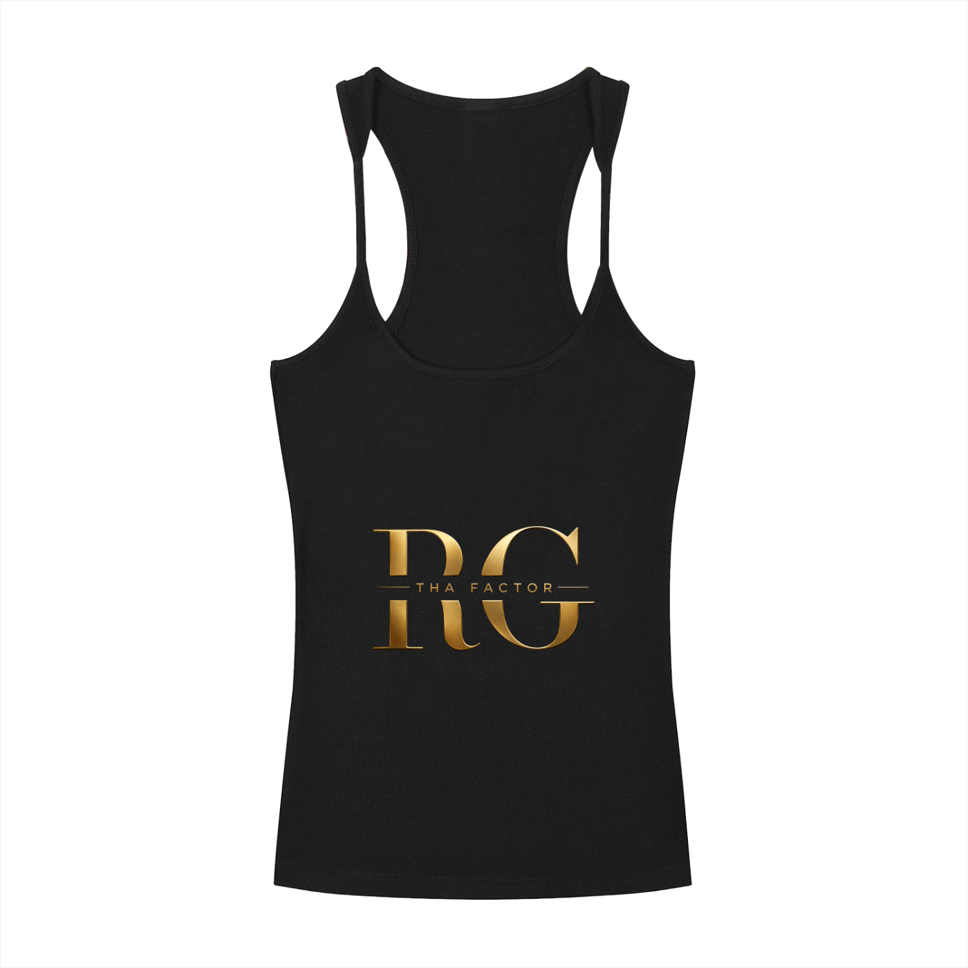 RGTF Slim Fit Ribbed Racerback Tank Top